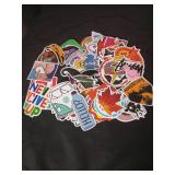 Mixed Pop Culture Vinyl Sticker Pack