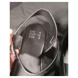 Melon2 Black PU Platform Sandals