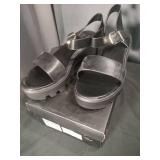Melon2 Black Platform Sandals