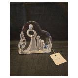 Clear Glass Family Figurine by KLCOOL