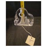 Clear Glass Family Figurine by KLCOOL