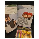 Harry Potter Create by Sticker & Rainbow High Activity Book Set