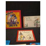 Maxine Shoebox Collection - Books, Buttons and Postcards Set