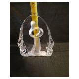 Crystal Mother and Child Figurine