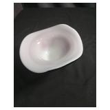 Red Murano Art Glass Hat Ashtray Set