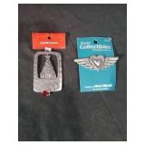 Streamline Pewter Holiday Ornament Set by Marti Mitchell