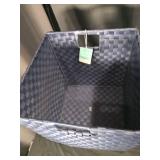 Pillowfort Grey Woven Storage Bin 13 inch Cube