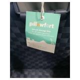 Pillowfort Grey Woven Storage Bin 13 inch Cube