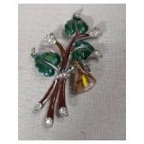 1950s Floral Bouquet Brooch