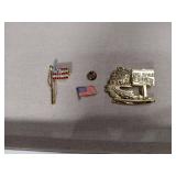 Real Estate Broker Patriotic Pin Set