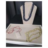 Jewelry Collection Set - Beaded Necklaces & Jade Pendant