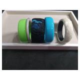 Decorative Bangle Bracelet Set