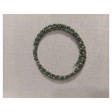 Crystal and Pearl Bracelet Set