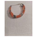 Crystal and Pearl Bracelet Set