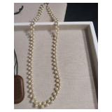 Pearl Necklace and Lucky Charms Set