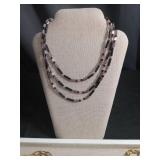 Mid-Century Costume Jewelry Set - 3 Necklaces