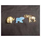 Decorative Elephant Brooch Collection