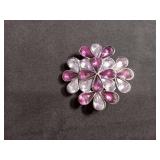 Collection of 3 Floral Design Brooches