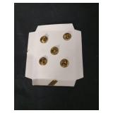 Gold Tone Nativity Scene Pin Set