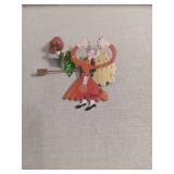 Possie Character Pin and Parts