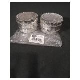 Wilton Round Silver Favor Boxes
