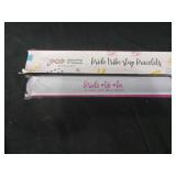 Bachelorette Party Favor Bundle - Pink Shot Glass and Slap Bracelet Set