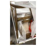 Scandinavian Mid Century Modern Contemporary Farmhouse Side Sturdy Wooden Farmhouse Wooden Kitchen Solid Wood Dining Chair - Retail: $0