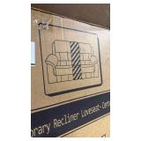 CENTER PIECE ONLY Naomi home Katie contemporary recliner loveseat  - Retail: $0