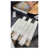 2x6 mosiac classic 2.0 travertino tile 2 cases - Retail: $0