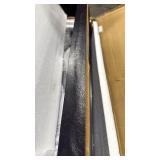 Teamson Home Glancy Tall Slim Freestanding Double Tier Floor Linen Cabinet with 1 Adjustable and 3 Fixed Interior Shelves 5 Storage Spaces and 2 Louvered Doors (some water damage) - Retail: $0