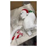 Light up Santa dog  - Retail: $0