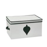 Household Essentials Ornament Storage Chest with 24 Pockets  Green - Retail: $70
