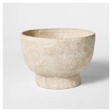 10\" Pedestal Paper Mache Bowl - Thresholdâ¢ designed with Studio McGee - Retail: $25
