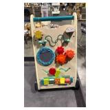 B. toys Wooden Activity Walker - Little Learning Steps - Retail: $37