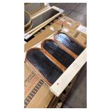 32\"x26\" Wood Framed Triple Oval Mirror - Hearth & Handâ¢ with Magnolia - Retail: $110