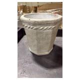 Octagon Concrete Planter Small Gray - Thresholdâ¢ designed with Studio McGee - Retail: $25