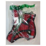Voyager Step-in Air Harness - All Weather Mesh, Reflective, No Pull Harness for Dogs, Cats - Secure with Hook & Loop Fastener, Buckle, Double D-Rings - Red/Black Trim, S - Retail: $15