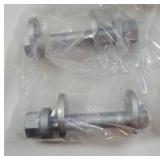 Set of 2 Camber Adjustment Eccentric Bolts Suspension Control Arm Cam Adjustment Nut Kit fits for Toyota RAV4 2010-2018 Replaces OE 4840942030