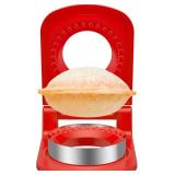 Sandwich Cutter and Sealer - Stainless Steel Decruster Sandwich Maker - Peanut Butter and Jelly Crustless Sandwich Bread Pancake Maker Cookie Cutter for Kids Children Boys Girls - Retail: $9