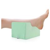 Dioche Heel Pillow, Elevated Heel Protectors for Post-Surgery, Foot Support for Bed Sore Relieve Pressure Promote Recovery, Heel Pillows for Elevation While Sleeping, 20 * 11 * 10cm - Retail: $19