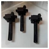 NPAUTO Ignition Coil Pack Compatible with V6 3.0L 1996 1997 1998 1999 2000 2001 Toyota Camry Sienna Avalon Solara, Lexus ES300 UF-155 - (Engine ID 1MZFE), Set of 3 - Retail: $35