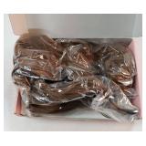 Ponytail Extension, Flexible Wrap Around Ponytail Extension Long Wavy Curly Ponytail Hair Extensions Natural pony tail Synthetic Hairpiece for Women 32 Inch (Light Brown) - Retail: $19