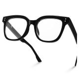 miyya Oversized Blue Light Glasses For Woman, Fashion Glasses, Computer Screen Glasses, Non Prescription Glasses For Women