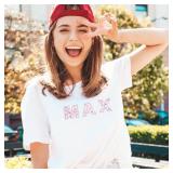 Letter Patches, Floral Fabric Letters Iron on Patches for Hats Bags Jeans Flower Letters Patch Stickers Colorful Alphabet Sewing on Patch Flower Repair Preppy Applique (Letter Missing) - Retail: $7