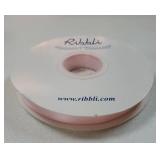 Light Pink Satin Ribbon Double Faced Satin 1/2 inch x Continuous 50 Yards-Light Pink Ribbon for Gift Wrapping Crafts Wedding Decoration Bows Bouquet Floral Arrangement - Retail: $12