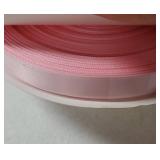 Light Pink Satin Ribbon Double Faced Satin 1/2 inch x Continuous 50 Yards-Light Pink Ribbon for Gift Wrapping Crafts Wedding Decoration Bows Bouquet Floral Arrangement - Retail: $12