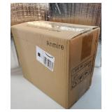 2 Pack White Linen Frosted Glass Lamp Shade, Cylinder Light Fixture Replacement Globe or Cover with 1-5/8-Inch Fitter for Pendant Light Chandelier Wall Sconce, G0034 - Retail: $29