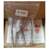 Plate Hangers for The Wall, Suitable for 8-10 inch Decorative Plate, Stainless Steel Invisible Heavy Duty Wire Plate Holder with Wall Hooks, Plate Hangers for Displaying Plates - Retail: $7