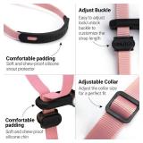No-Pull Dog Headcollar for Easier Walks, Chew-Proof Protector to Increase Comfort, Simple Design, Easy to Wear and Adjust (Medium Size for Small and Medium Size Dogs, Pink)
