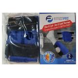 Shin Splint Ice Packs, HSA and FSA Eligible Reusable Hot and Cold Therapy Wrap | Leg or Calf Pain Relief | Advanced Soft Gel Technology | Freezable and Microwavable | Running Injuries & Recovery - Ret